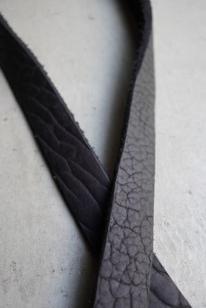 GUIDI /  BLT17  BISON FULL GRAIN  LEATHER BELT（221140）