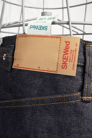 SKEWed /  COIN POCKET DENIM  RINSED INDIGO  (221077)