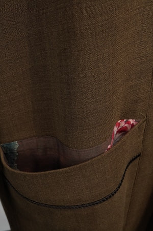 NOBNAGA Paris /  Shawl Collar Single Breasted Jacket