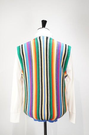 FANNI LEMMERMAYER×ARCD / Alpaca Knit Vest  (Blue)