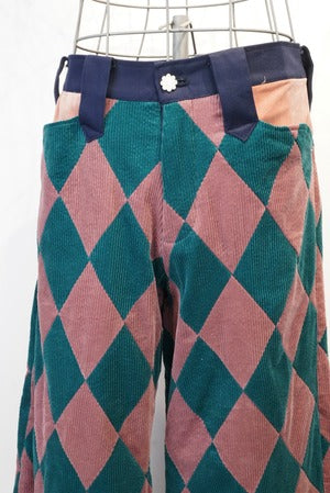 tokio / TKO-25AW-PT07 DIAMOND PATCHWORK  PANTS   (221115)