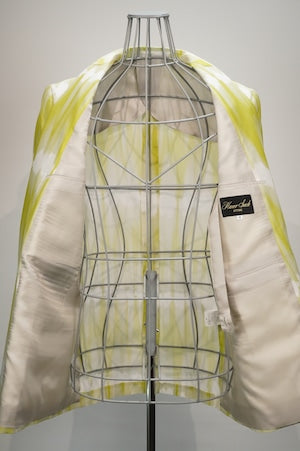 HS-ATTIRE (HAVERSACK)× ARCD /  Tie Dye Pattern Double Front Jacket