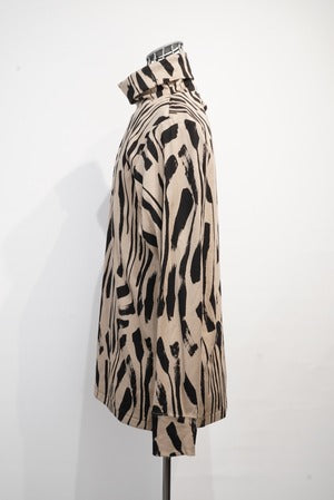 HAVERSACK (ATTIRE) / Brushed Print Turtleneck　（221026)