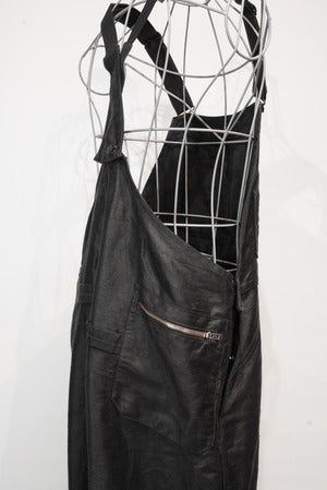 Nigel Cabourn OX'ed Silver / Coal Miner Dungarees All-in-one (221105)