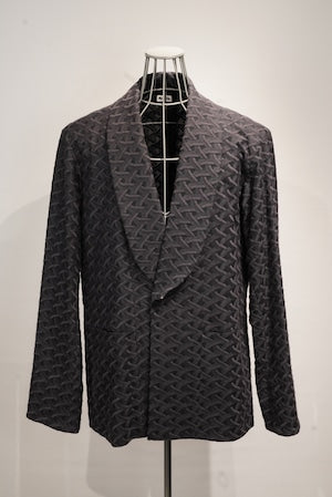 NOBNAGA Paris /  NJK-09 N251501 SHAWL COLLAR SINGLE 1B JACKET  (220916)