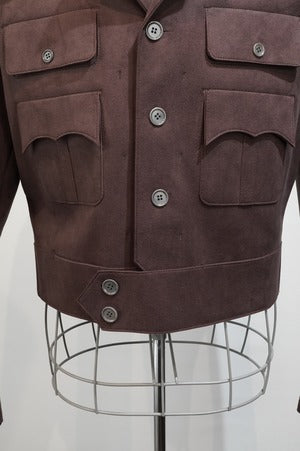 renoma PARIS /  RCDA04 ''LE DRUGSTORE'' Ultrasuede Jacket