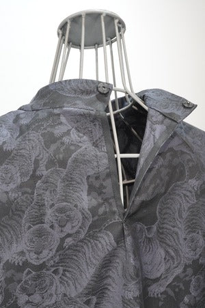 NOBNAGA Paris /Mock Neck Side Opening T-Shirt