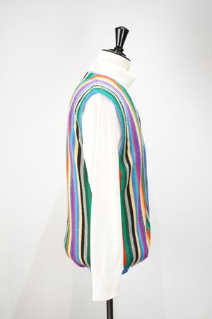 FANNI LEMMERMAYER×ARCD / Alpaca Knit Vest  (Blue)
