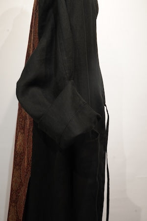 eofm / Linen long length coat   (220971)