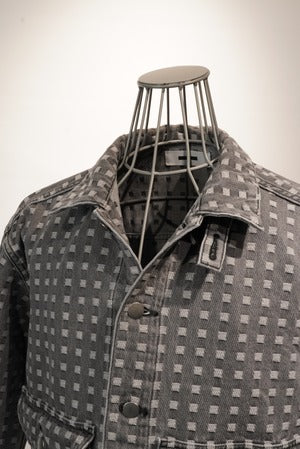 REVERBERATE /  REV-25SS-DJ02  GRED DENIM JACKET  (220957)