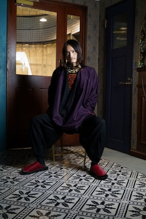 NOBNAGA Paris /  BIG-NECK REVERSIBLE PULL OVER