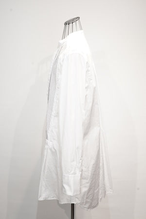 Any where out of the world × ARCD /  Pin tuck Band coller Shirt     (221069)