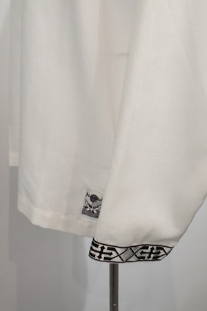 NOBNAGA Paris /  Taped Cuff &  Collar Pullover