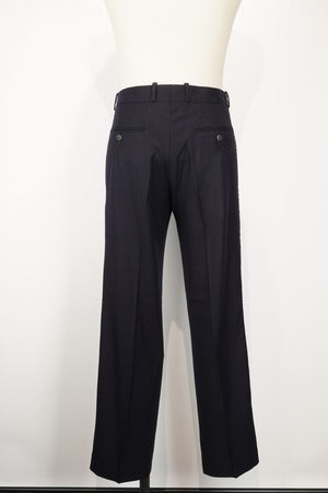 M's braque/Wool Cashmere 1 Tucked Side-Stitched Pants
