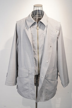 OPPOSE DUALITY /  OD1012COA-26SS  Mod Half Coat Wool     (221184)