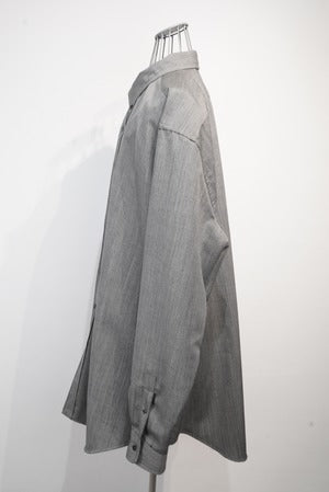 CLASS / CCFA02UNI  SHARKSKIN（LYRIA) Big Shirts  (221070)