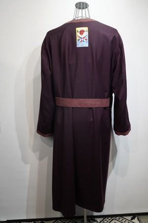 NOBNAGA Paris / ASYMMETRY NO-COLLAR REVERSIBLE COAT