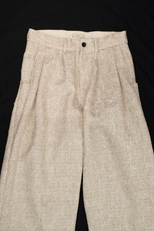 STEAF /  DEAD STOCK FABRIC SERIES MYSELF PANTS  (220961)
