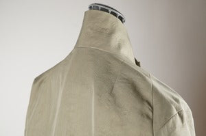 MAINU/Cotton Silk Peaked Lapel Jacket
