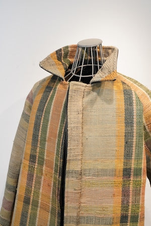 Gauche / ''Amish 裂織り Half Coat''   (221171)