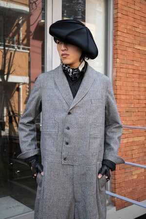 T-MICHEL× ARCD / Glen Check Jump Suit　（221080）