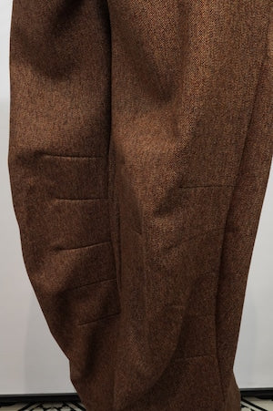 CLASS /  CCDA09UNI  ’’DORMEUIL SPORTEX THORNPROOF''  Draping Tweed Pants