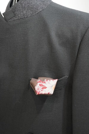 NOBNAGA Paris / Standing Collar Double Breasted Jacket