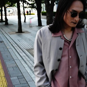 Call / Super 100's No Collar Jacket