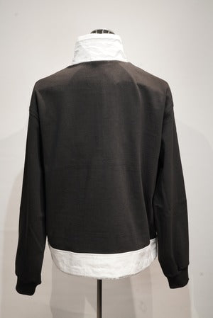 REVERBARATE /  REV-25SS-RB27 ''STAND COLLER HALF ZIP SWEAT''   (220935)