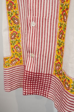 PERIOD FEATURES /  Block Print Shirts