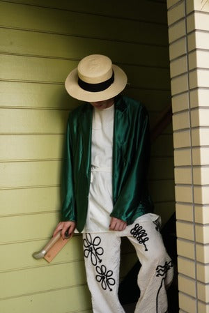REVERBARATE /  REV-25SS PULLOVER LONG SHIRT