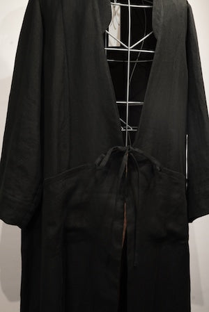 eofm / Linen long length coat   (220971)