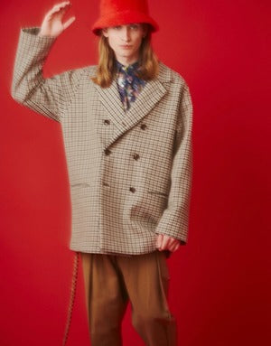 m's braque / Epaulet Sleeves W6B Coat