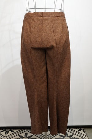 CLASS /  CCDA09UNI  ’’DORMEUIL SPORTEX THORNPROOF''  Draping Tweed Pants