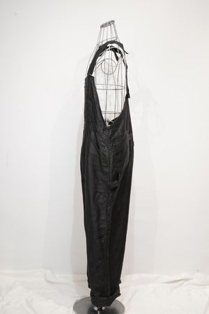 Nigel Cabourn OX'ed Silver / Coal Miner Dungarees All-in-one (221105)