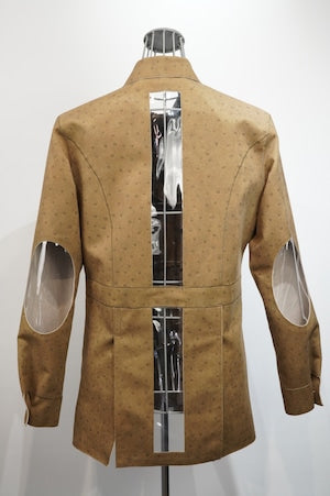 CLASS /  CCES09UNI Ultrasuede Print Bush Jacket