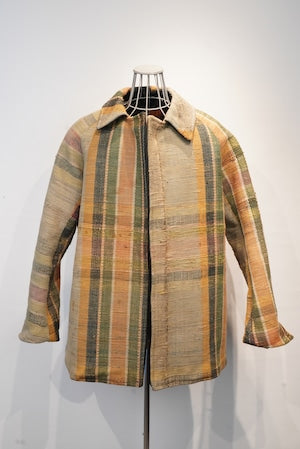 Gauche / ''Amish 裂織り Half Coat''   (221171)