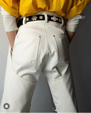 tokio / 25ss-TKOP-02 Silver Chaps Docking Pants    (221002)