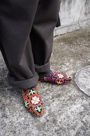 eofm / Tuskiyiz & Hair Calf  Slip on Shoes  (Size 8H)
