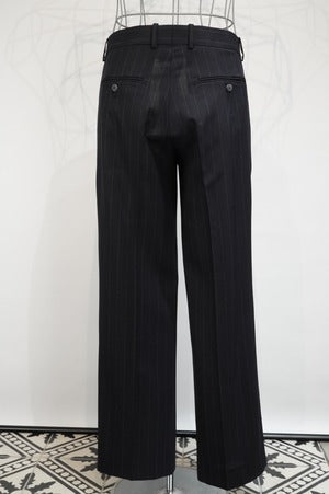 m's braque /  COSTUME Tow Tucked Strip Pants
