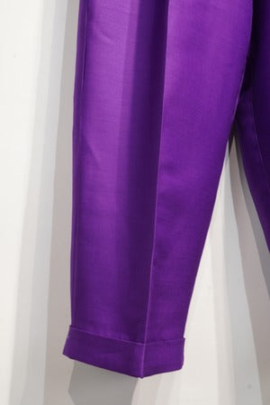 HS-ATTIRE (HAVERSACK) / 862501 Silk Wool  Gurkha Wide Pants  (220900)