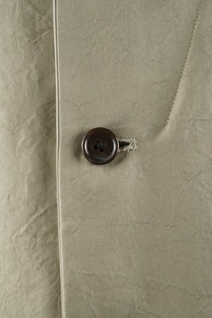 MAINU/Cotton Silk Peaked Lapel Jacket