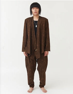 NOBNAGA Paris / Tapered Saarouel Pants
