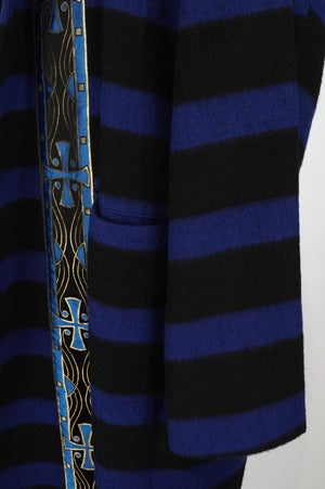 NOBNAGA Paris /  Taped Kimono Collar Coat