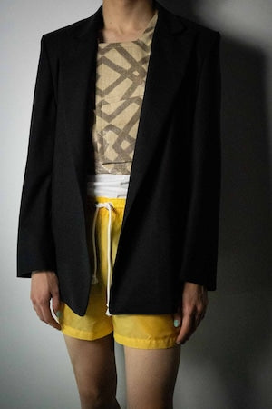 PERIOD FEATURES /  SILK SCREEN HAND PRINTING VEST