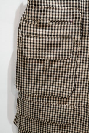 renoma PARIS / ''DORMEUIL'' Shepherd Check Short Pants