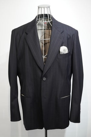 m's braque / COSTUME 2B Single Stripe Jacket