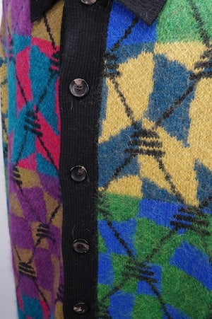 87 Avril 90 /　Dreaming Check Shirts Genderless Knit