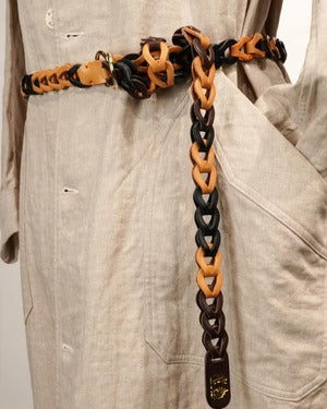 m's braque /251914  il micio×m's braque  ''Bobo 20''  Hand made Belt　（220932)