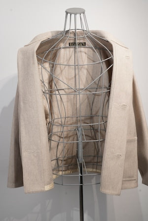 HAVERSACK / Vintage Melton Stand Collar Jacket　　（221037)